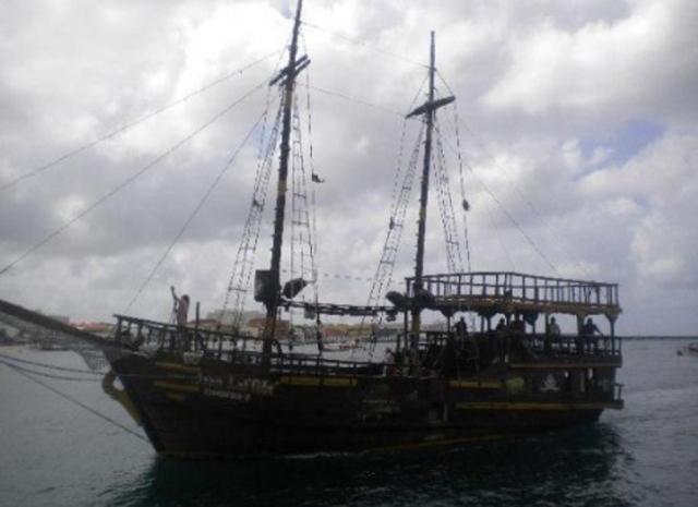  Passeio em um navio pirata 